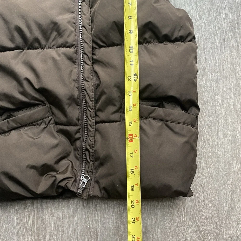 Old Navy Brown Kid's Puffer Jacket Vest Size Medium 1450